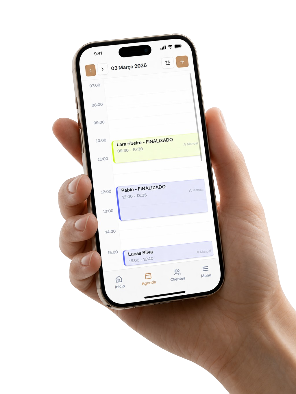 App SecretáriaPlus no celular